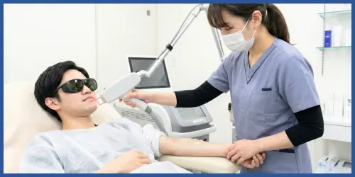 医療レーザー照射