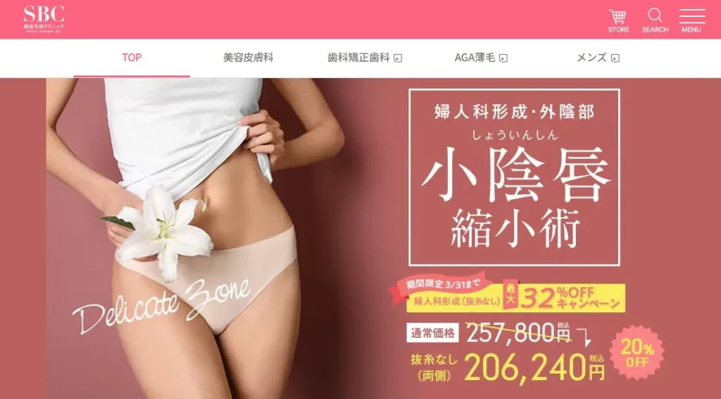 湘南美容クリニック小陰唇縮小術