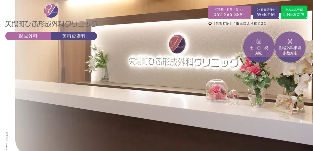 矢場町ひふ形成外科クリニック 婦人科形成