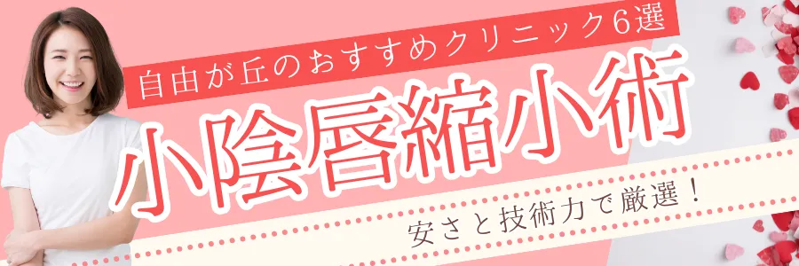 【自由が丘】安さと技術力で厳選！小陰唇縮小手術のおすすめクリニック6選