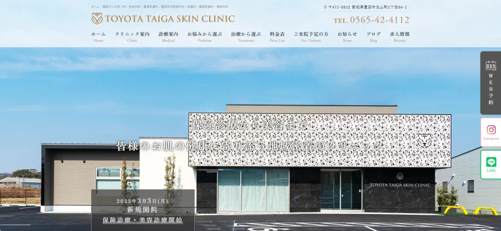 TOYOTA TAIGA SKIN CLINIC わきが