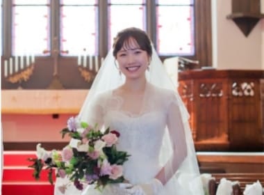 最終フィッティングではドレス調整をしてもらうほど体型が変わりました!